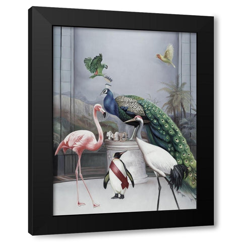 The Coronation  Black Modern Wood Framed Art Print with Double Matting by Urban Road
