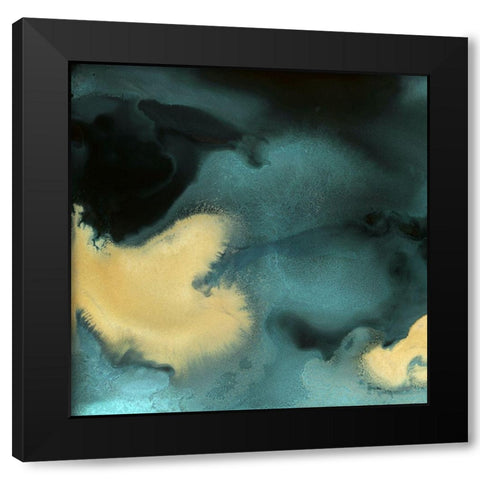 Poseidon II  Black Modern Wood Framed Art Print with Double Matting by Urban Road