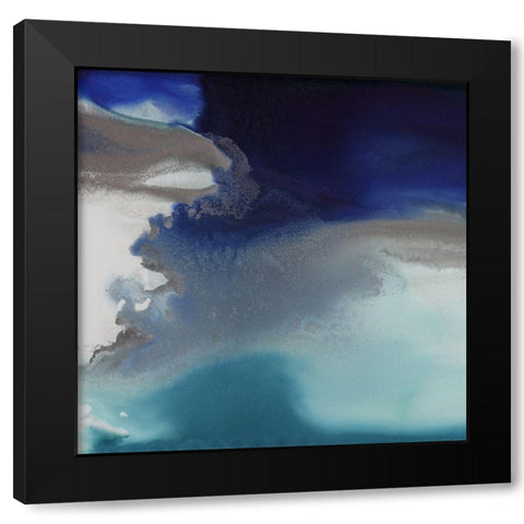 Aquatica II  Black Modern Wood Framed Art Print with Double Matting by Urban Road