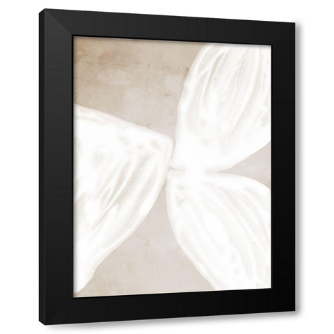 Blanc Spaces I  Black Modern Wood Framed Art Print with Double Matting by Urban Road