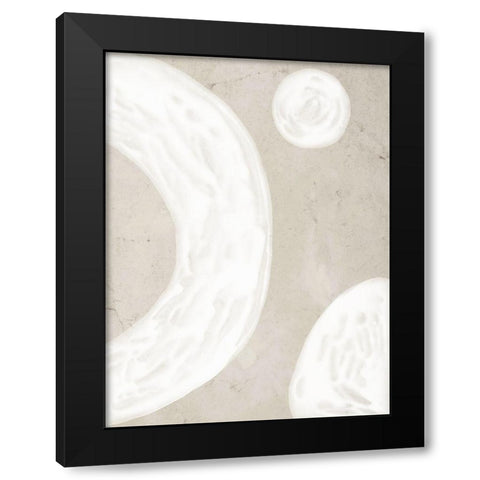 Blanc Spaces II  Black Modern Wood Framed Art Print with Double Matting by Urban Road