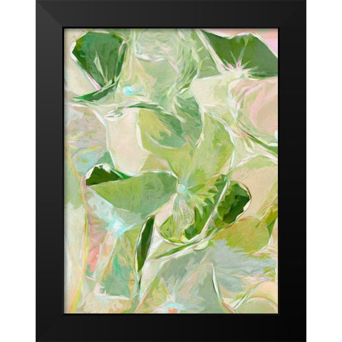 Oakleaf I  Black Modern Wood Framed Art Print by Urban Road