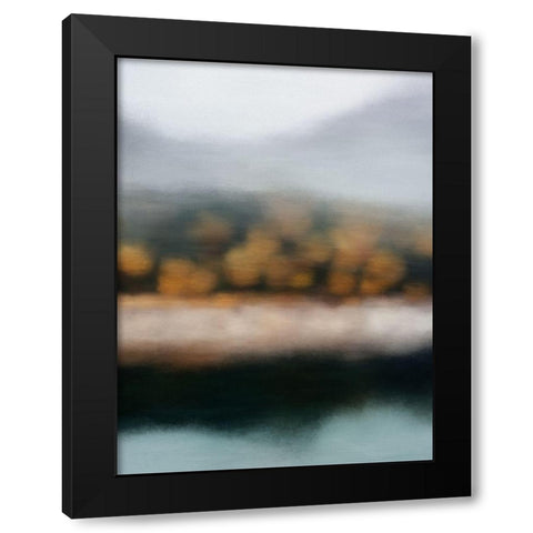 Lake Alta  Black Modern Wood Framed Art Print with Double Matting by Urban Road