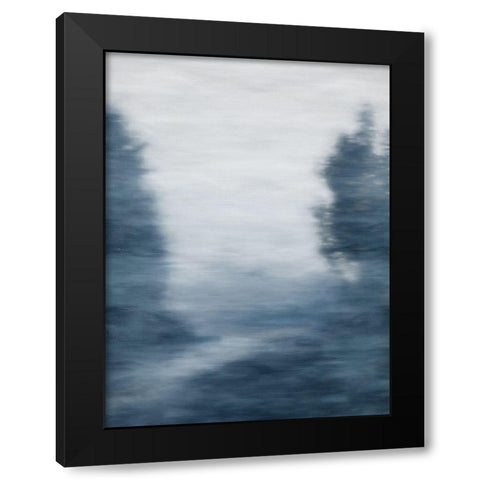 Enchanted Forest Black Modern Wood Framed Art Print with Double Matting by Urban Road