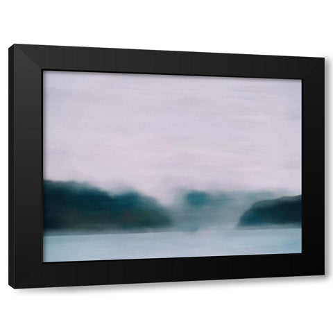 Lilac Sky  Black Modern Wood Framed Art Print with Double Matting by Urban Road