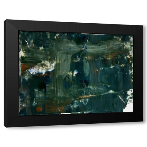 Brokenwood  Black Modern Wood Framed Art Print with Double Matting by Urban Road