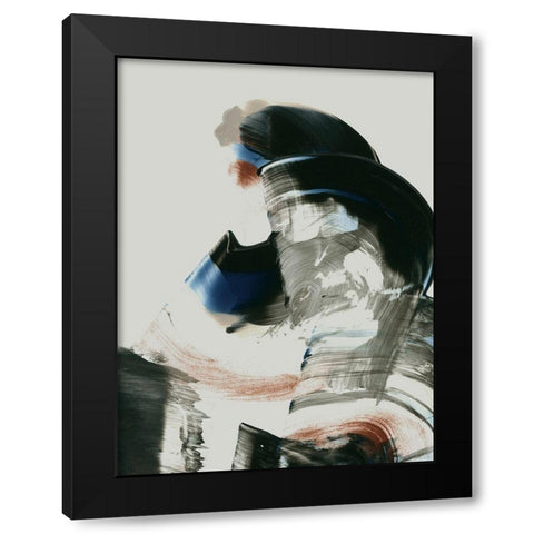 Lovedale  Black Modern Wood Framed Art Print with Double Matting by Urban Road