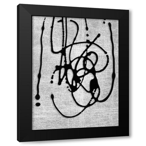 Duality II  Black Modern Wood Framed Art Print with Double Matting by Urban Road