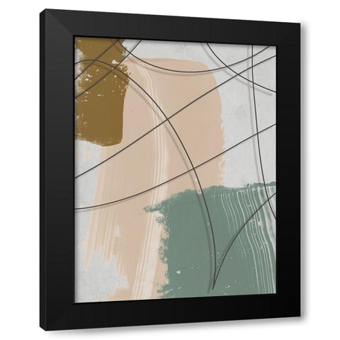 Cafe au Lait I  Black Modern Wood Framed Art Print with Double Matting by Urban Road