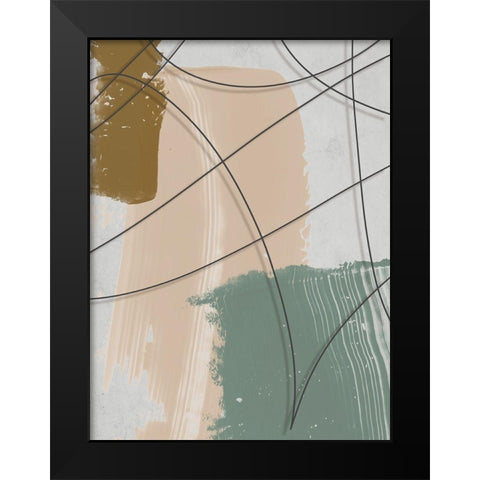 Cafe au Lait I  Black Modern Wood Framed Art Print by Urban Road