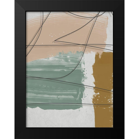 Cafe au Lait I  Black Modern Wood Framed Art Print by Urban Road