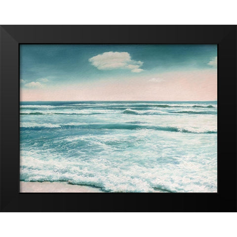 Day Break Black Modern Wood Framed Art Print by Urban Road