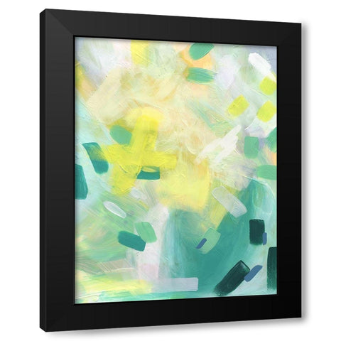 Summer Haze Black Modern Wood Framed Art Print with Double Matting by Urban Road