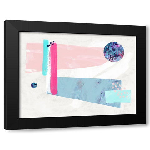 Meticulous Black Modern Wood Framed Art Print with Double Matting by Urban Road