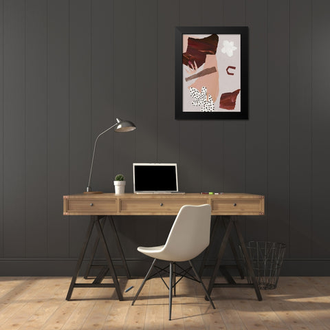 Crafternoon II Art Print Black Modern Wood Framed Art Print by Urban Road