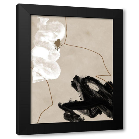 Act Natural I Black Modern Wood Framed Art Print with Double Matting by Urban Road