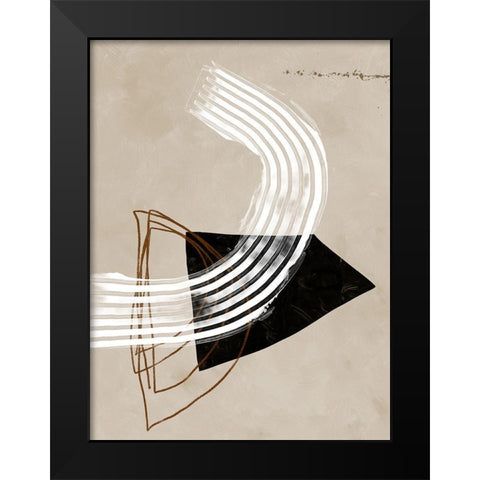 Act Natural II Black Modern Wood Framed Art Print by Urban Road