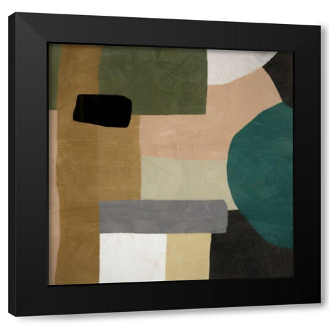 Jade Way I Art Print Black Modern Wood Framed Art Print with Double Matting by Urban Road