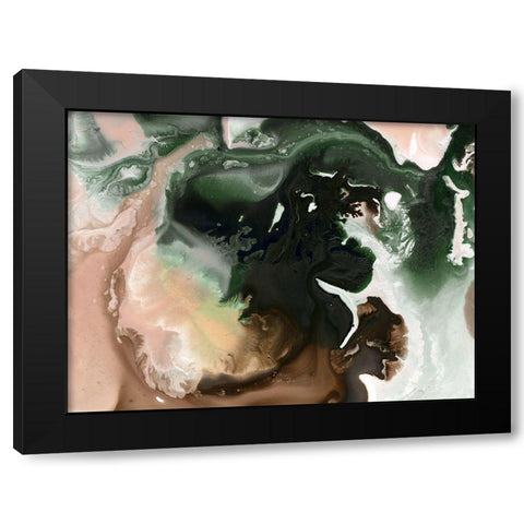 Molten Rock II Art Print Black Modern Wood Framed Art Print by Urban Road