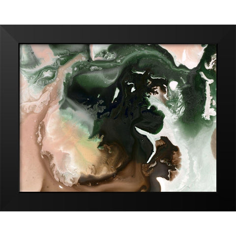 Molten Rock II Art Print Black Modern Wood Framed Art Print by Urban Road