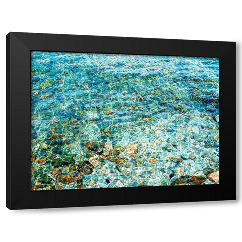 The Shallows Art Print Black Modern Wood Framed Art Print with Double Matting by Urban Road