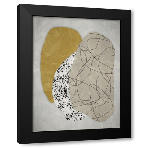 Jurassic Art Print Black Modern Wood Framed Art Print with Double Matting by Urban Road