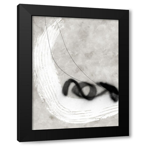 Fossilize I Black Modern Wood Framed Art Print with Double Matting by Urban Road