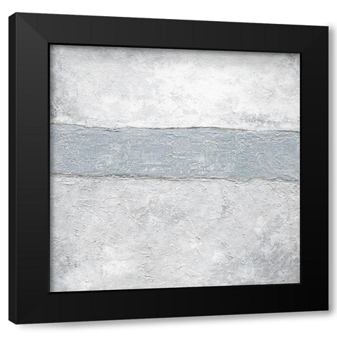 Grey Daze Art Print Black Modern Wood Framed Art Print with Double Matting by Urban Road