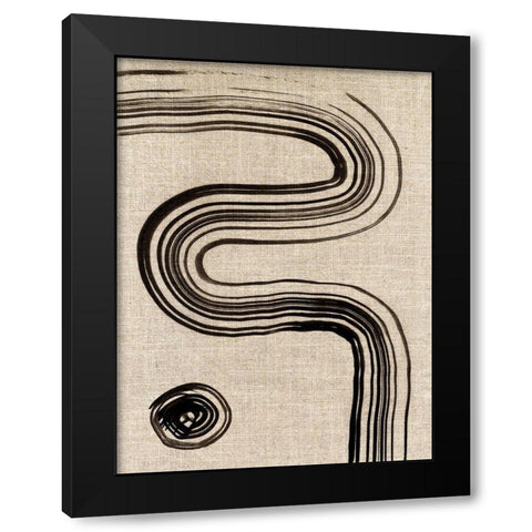 The Way Home II Art Print Black Modern Wood Framed Art Print by Urban Road