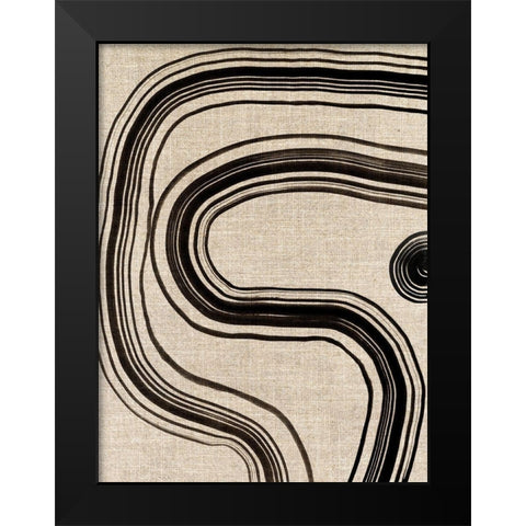 The Way Home III Art Print Black Modern Wood Framed Art Print by Urban Road