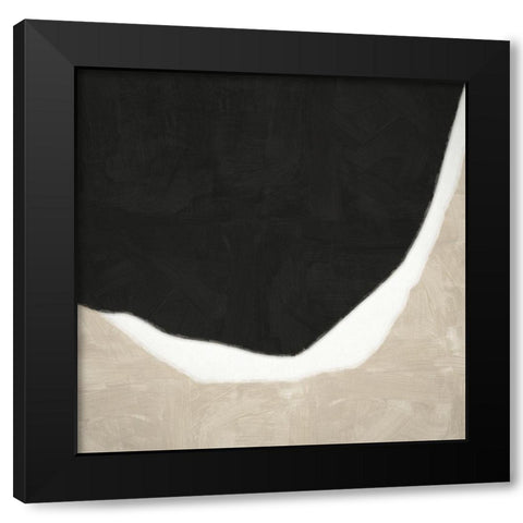 Eon II Black Modern Wood Framed Art Print by Urban Road