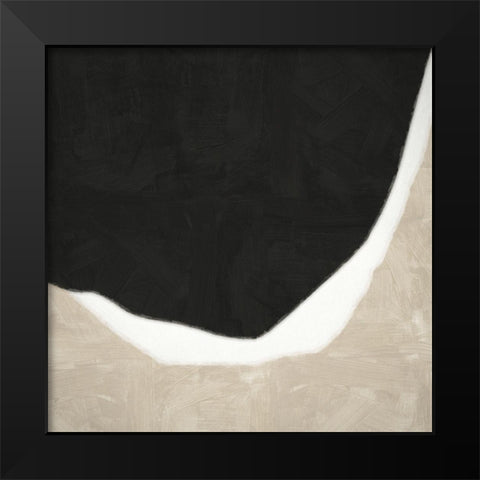 Eon II Black Modern Wood Framed Art Print by Urban Road