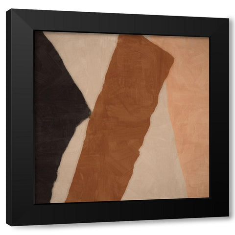 Epoch II Art Print Black Modern Wood Framed Art Print with Double Matting by Urban Road