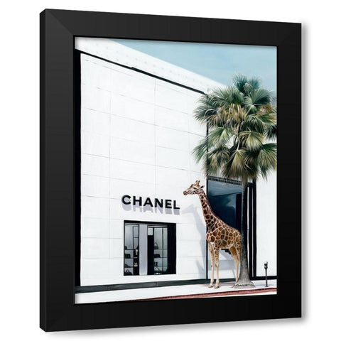 Rodeo Drive  Black Modern Wood Framed Art Print with Double Matting by Urban Road