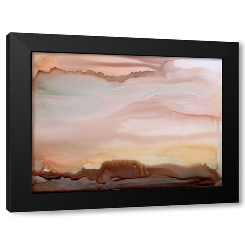 Coles Bay  Black Modern Wood Framed Art Print by Urban Road