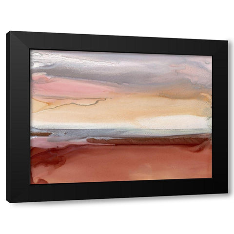 Bay of Fires  Black Modern Wood Framed Art Print by Urban Road