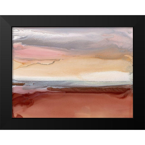 Bay of Fires  Black Modern Wood Framed Art Print by Urban Road