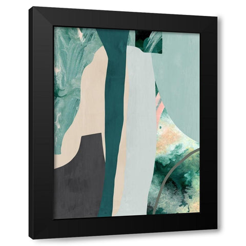 Deep Dive I  Black Modern Wood Framed Art Print with Double Matting by Urban Road