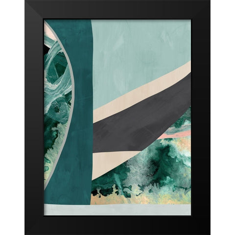 Deep Dive II  Black Modern Wood Framed Art Print by Urban Road