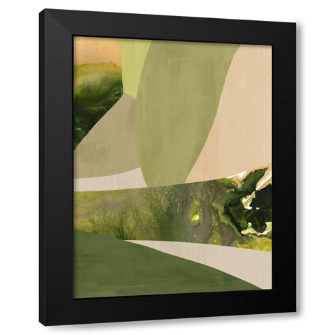 Green Gables I  Black Modern Wood Framed Art Print by Urban Road