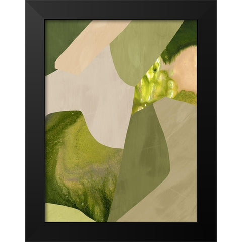 Green Gables II  Black Modern Wood Framed Art Print by Urban Road