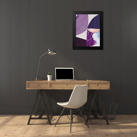 Astro II  Black Modern Wood Framed Art Print by Urban Road