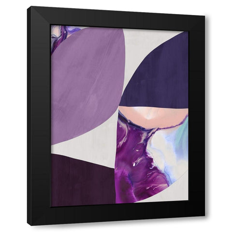 Astro II  Black Modern Wood Framed Art Print by Urban Road