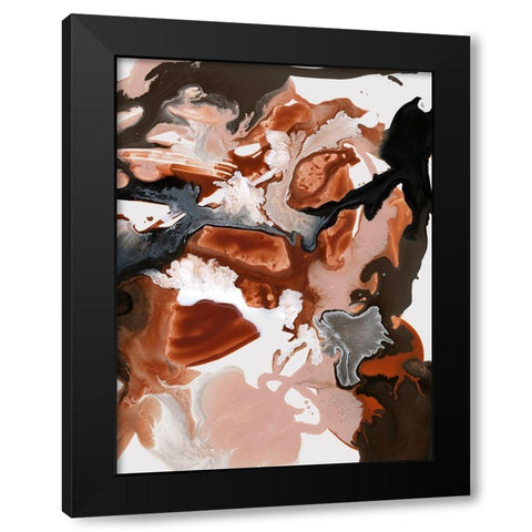 Pumpkin Spice II  Black Modern Wood Framed Art Print by Urban Road