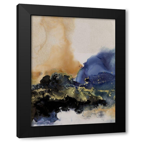 Starlight II Black Modern Wood Framed Art Print by Urban Road