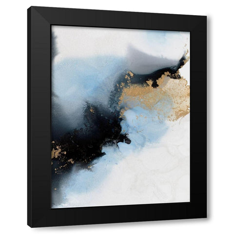 Interstellar II Black Modern Wood Framed Art Print with Double Matting by Urban Road