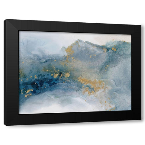 Cloudland II Black Modern Wood Framed Art Print with Double Matting by Urban Road