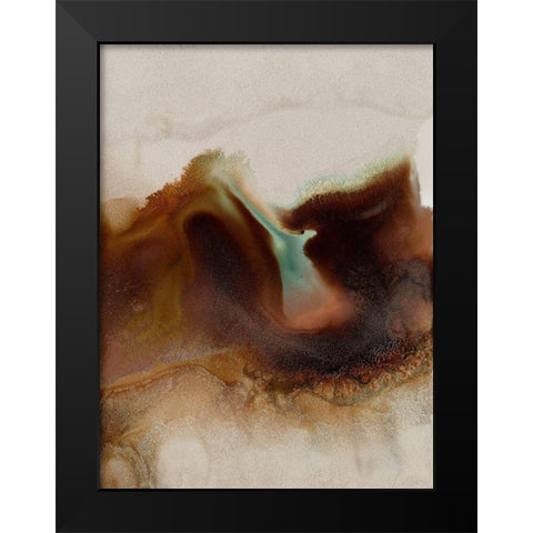 Sedimentary II Black Modern Wood Framed Art Print by Urban Road