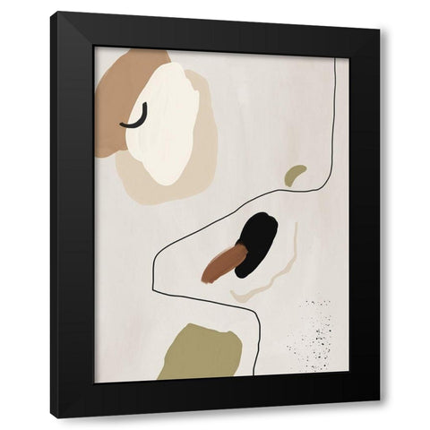 To the Wire I Black Modern Wood Framed Art Print with Double Matting by Urban Road