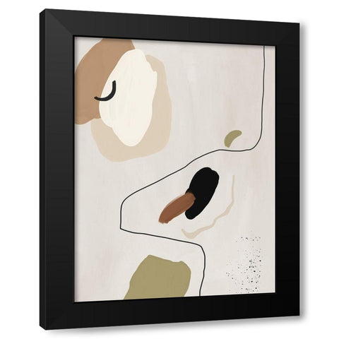 To the Wire I Black Modern Wood Framed Art Print by Urban Road